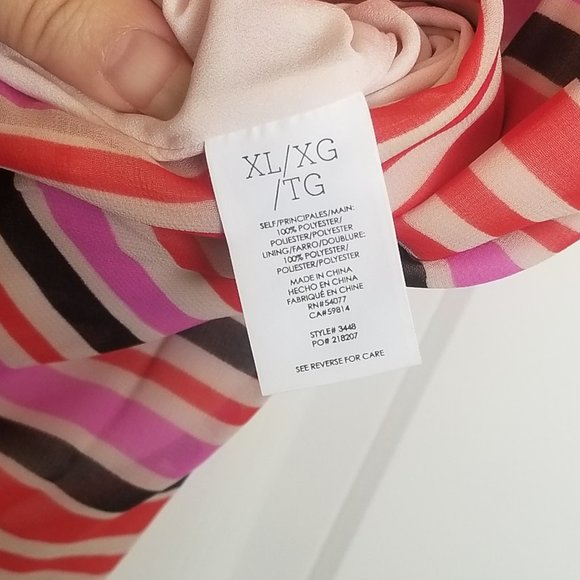 EUC CAbi Mod Stripe Banded Cami Tank #3448 - Picture 4 of 11